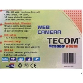 Resim Tecom Web Kamera 