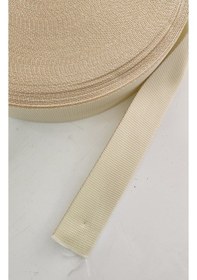 Resim Şerit Kolon Polyester Çanta Askısı 4 Cm -krem 2 Metre Krem 