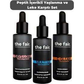 Resim The Fair Days Long Collagen Serum 30 ML + Hydro İnfused Serum 30 ML + Vitamin C Serum 30 ML 