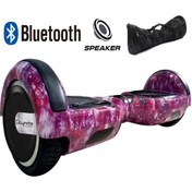 Resim CityMate Smart Balance Elektrikli Kaykay Hoverboard Çanta Hediyeli Bluetooth Hoparlörlü Desenli 