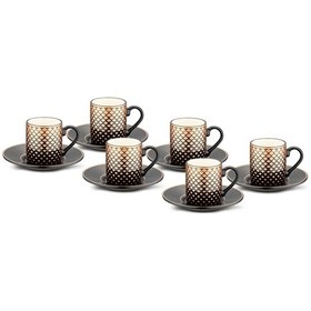 Resim Jumbo Cinder 6'lı Kahve Fincan Takımı Diğer 