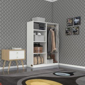 Resim Kenzlife giysi dolabı taci 120*090*30 byz gardırop 