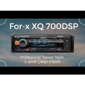 Resim For-x 700dsp-işlemci-7renk-bt-usb-mp3-harici Mikrofonlu-prof Teyp 