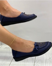 Resim Kesim Shoes Kadın Babet Ayakkabı 