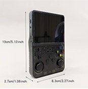 Resim Xuweiwei R-p R36s Taşınabilir Oyun Konsolu 2025 Yeni Model 3 5 Inç Ips Hd Ekran 4 Saat Pil Ömrü Çoklu Dil Desteği 