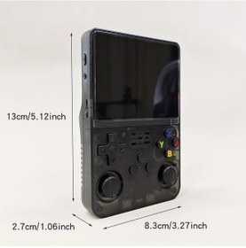 Resim Xuweiwei R-p R36s Taşınabilir Oyun Konsolu 2025 Yeni Model 3 5 Inç Ips Hd Ekran 4 Saat Pil Ömrü Çoklu Dil Desteği 