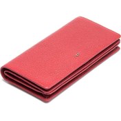 Resim Kırmızı Deri Kadın Cüzdan - S1CB00005685-B68 