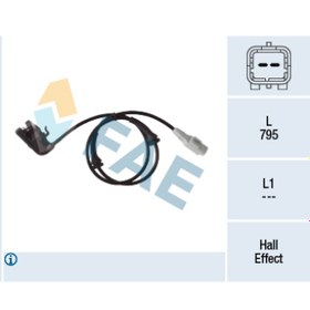 Resim TEKERLEK HIZ SENSORU 307-C4 1.4-1.6.2.0 16V-1.4-1.6-2.0HDI 02>11 