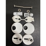 Resim Nkp Thermoplast Soft Klozet Kapak Menteşesi Montaj Vidası Plastik 