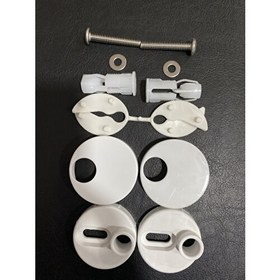 Resim Nkp Thermoplast Soft Klozet Kapak Menteşesi Montaj Vidası Plastik 