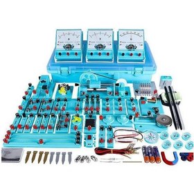 Resim Fizik Deney Seti Elektrik Manyetizma Elektromanyetizma Taşıma Ve Saklama Çantası İle 