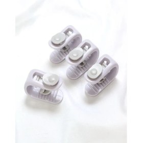 Resim Rozia Yorgan Sabitleme Klipsi Nevresim Örtü Battaniye Tutucu 4 Adet Mandallı Sabitleyici 