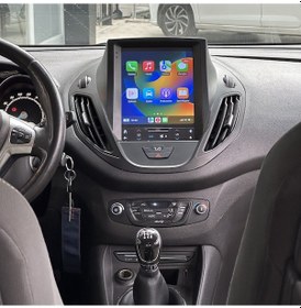 Resim Ford Courier Tesla Trend 2014/2023 8gb Ram 64gb Hafıza Carplay Kamera Android Multimedya 12" 