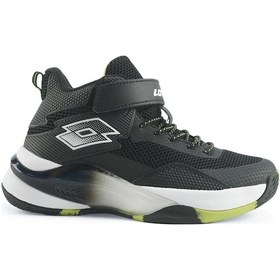 Resim Lotto Superıor B Ps Siyah-yeşil Erkek Çocuk Basketbol Ayakkabısı Siyah 