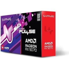 Resim Pulse Amd Radeon™ Rx 9070 Gamıng 16GB Dual Hdmı/dual Dp Gpu Ekran Kartı 
