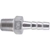 Resim Wezone 3/8" Bsp Erkek Vida 304 Paslanmaz Çelik Barb Tipi Hortum Bağlantı Elemanı 10mm 