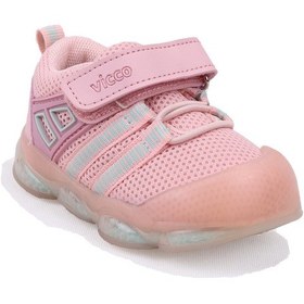 Resim Vicco Orante 346e24y150 Pembe Işıklı Ortopedik Günlük Kız Çocuk Spor Ayakkabı 