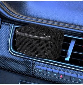 Resim Willowhaven Siyah 1 Adet Lüks Abs Kapaklı Araba Kül Tablası Ev Ofis İçin Asılı Tasarım Pil Gerektirmez 