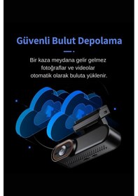 Resim Tek Kameralı Sim Kartlı Kaza Anında Kayıt Yapan Araç Kamerası 