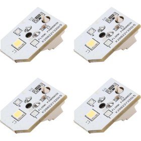 Resim Luminnaly 4 Adet WR55X11132 Buzdolabı LED Işığı Ge Buzdolabı WR55X25754 WR55X26486 WR55X30602 EAP12172918 AP6261806 Için (Yurt Dışından) 
