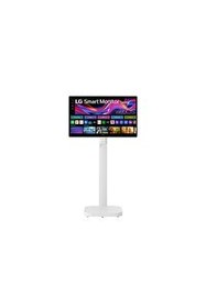 Resim LG Swing 32U889SA-W 31.5" 5 MS 4K UHD IPS Dokunmatik Tekerlekli Standlı Smart Monitör 
