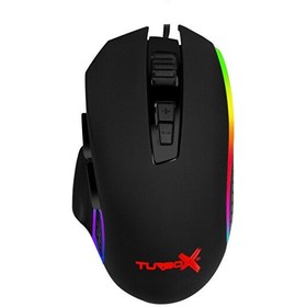 Resim Turbox BlastOff TR-M12 2400 DPI USB Gaming Optik RGB Siyah Kablolu Mouse 