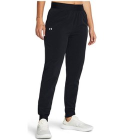 Resim Under Armour Rival Hi Rise Woven Kadın Siyah Eşofman Altı 