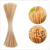 Resim Bambu Çöp Şiş, Kurabiye Çubuğu, 25 Cm X 90 Adet 0-99 