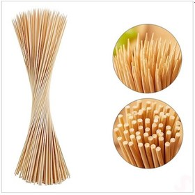 Resim Bambu Çöp Şiş, Kurabiye Çubuğu, 25 Cm X 90 Adet 0-99 