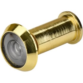 Resim Canex Kapı Dürbünü Zamak Kısa Sarı 35X60 