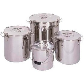 Resim Yürük Taşıma Kovası-Kapaklı-Klipsli-36X36 Cm-36 Lt 