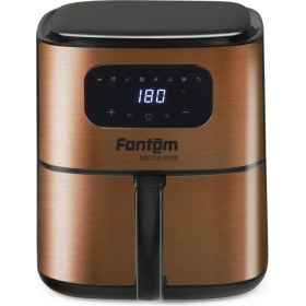 Resim Fantom Dijital Yağsız Fritöz, Bakır Renk, Sağlıklı ve Hızlı Pişirme 