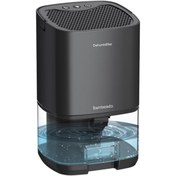 Resim Bambeado Nem Alma Cihazı Hava Kurutucu Banyo Mutfak Oda İçin LED Işıklı Dehumidifer Nem Emici 