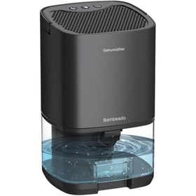 Resim Bambeado Nem Alma Cihazı Hava Kurutucu Banyo Mutfak Oda İçin LED Işıklı Dehumidifer Nem Emici 