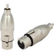 Resim Roxtone Rx-J385 Rca Erkek-Xlr 3 Pin Dişi Çevirici 15Li Paket 