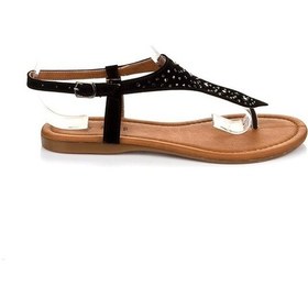 Resim Fox Shoes Siyah Kadın Sandalet B548392002 