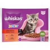 Resim Whiskas Yaş Yavru Kedi Maması 4x85 G 