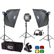 Resim Gdx BM400 II W/S 3'lü Stüdyo Paraflaş SoftBox Seti 