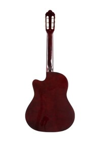 Resim Valencia Vc104tc Klasik Gitar 4/4 Naturel Cutaway Sap Çelikli 