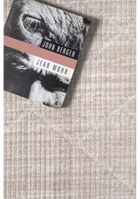 Resim Yalın Bukle Salon Halısı Hav Vermez Mutfak Halısı Çocuk Odası Halısı Koridor 5579 Gri Bej Bej 