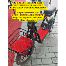 Resim Vsm Uyumlu Paspas ve Ön Sepet Paspası, Ikili Vsm Paspas, Elektrikli Bisiklet Aksesuar, Vsm Paspas 
