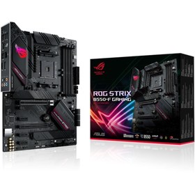 Resim ASUS ROG STRIX B550-F GAMING DDR4 4600MHz AM4 S+V+GL ATX Anakart 