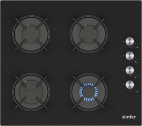 Resim Simfer SB8228 - T3046 - SD8722 Trend Mekanik Siyah 3'lü Ankastre Set 