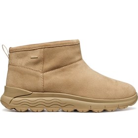 Resim Geox Kadın Bej D Spherıca 4X4 B Abx B - Suede Süet Deri Teddy Bot - Bej / 