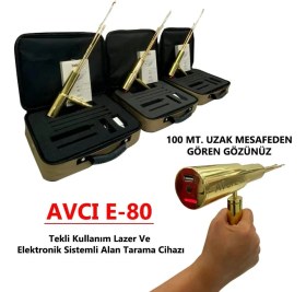 Resim Güven Dedektör Define Işaretlerindeki Hazineyi Bulan Avcı E-80 