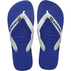 Resim Havaianas Brasıl Logo Parmak Arası Terlik 411085 2711 Mavi 