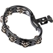 Resim Meinl TMT2BK Traditional Mountable Abs Series Mountable Molded Abs Tamburin (BlackI 