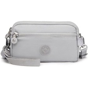 Resim Smart Bags 1112 Krınkle Kumaş Postacı Çantası (Açık Gri) Açık Gri 