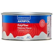 Resim Akripol Polyfiber Fiber Macun Gri 2.7kg 