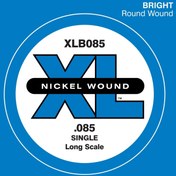 Resim D'Addario XLB085 Nickel Wound Bass Tek Bas Gitar Teli (085) 